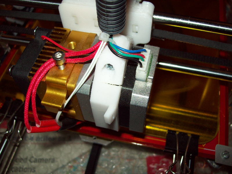 Prusa I3 broken extruder mount