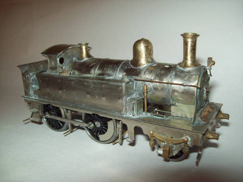 GWR broad gauge 3501 class 2-4-0T convertible locomotive model