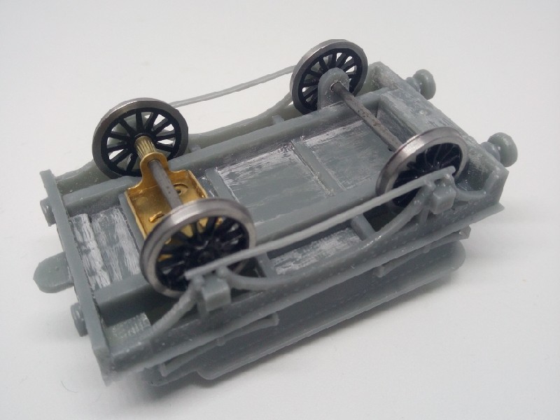 GWR 4 wheel tender