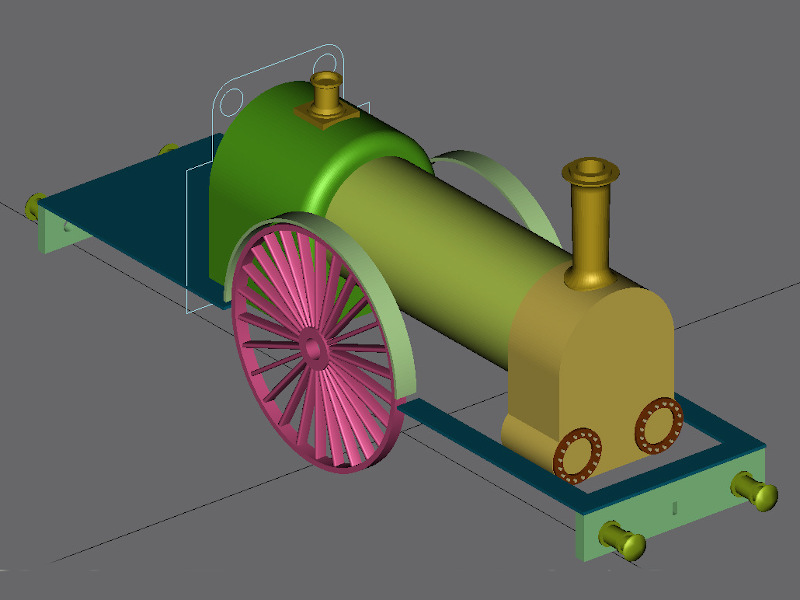B&E 4-2-4WT rebuild