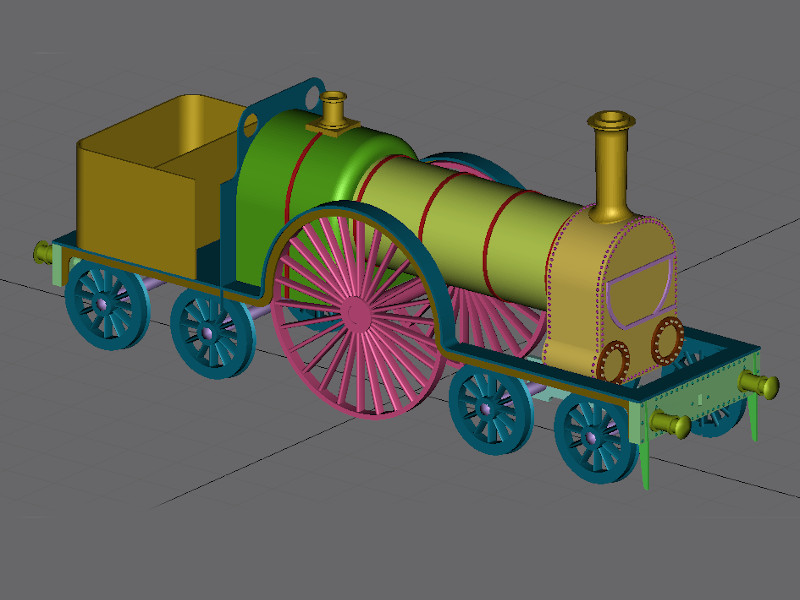 B&E 4-2-4WT rebuild