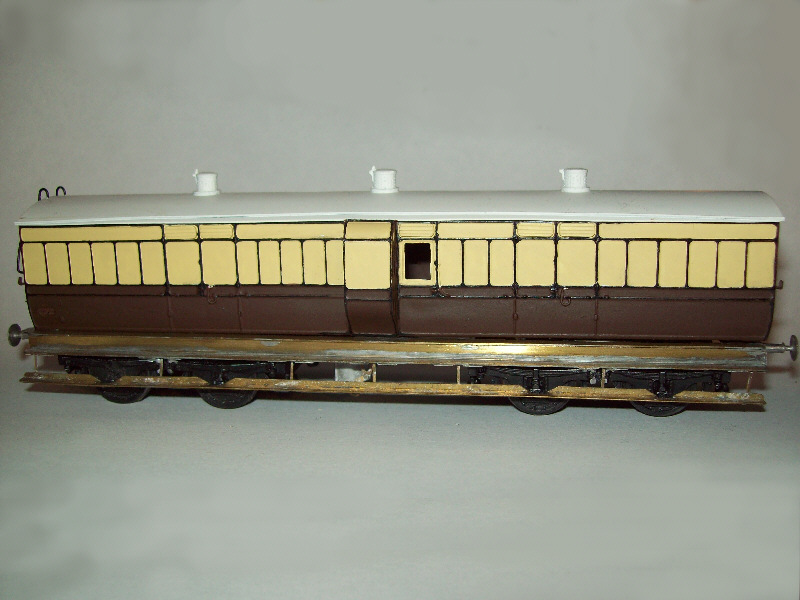 GWR Broad Gauge Convertible Diagram K2 Passenger Brake Van