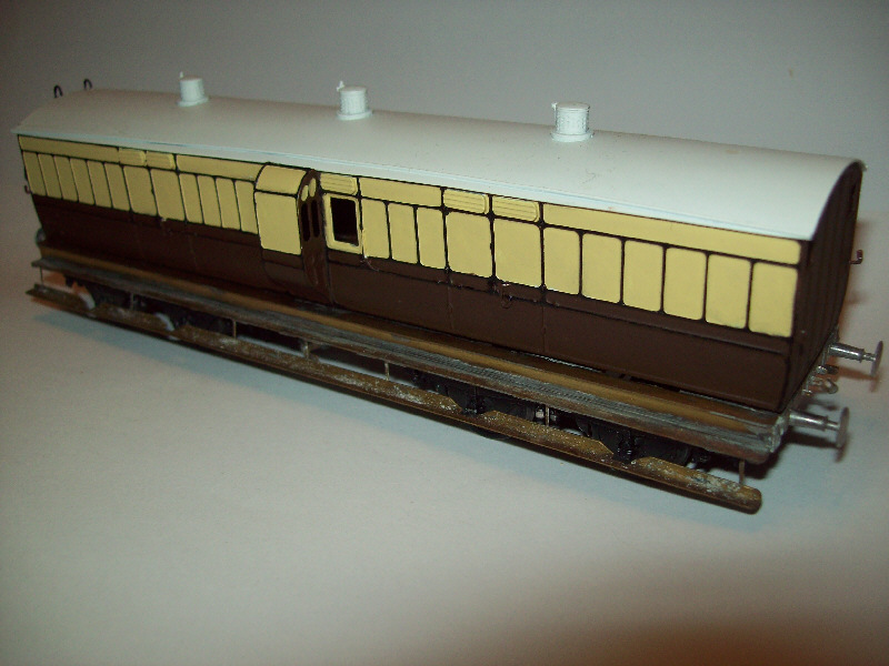 GWR Broad Gauge Convertible Diagram K2 Passenger Brake Van