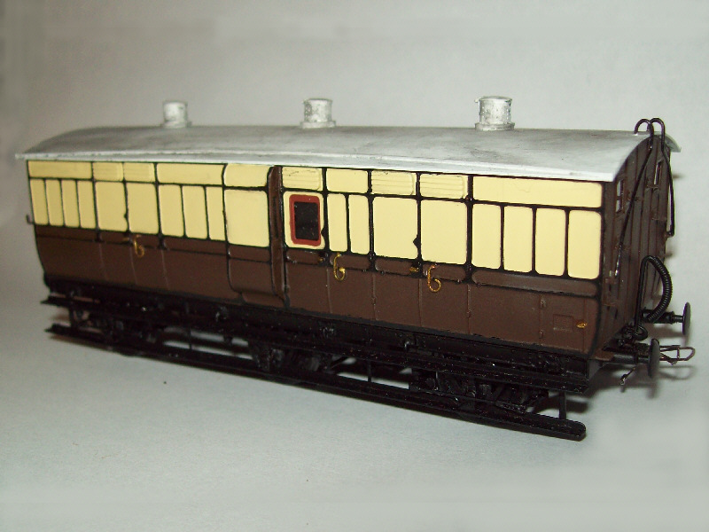 GWR Broad Gauge Diagram V8 Passenger Brake Van