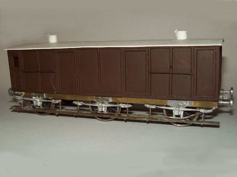 GWR Broad Gauge Improved Standard Luggage Van