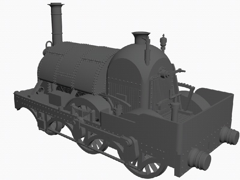 GWR Broad Gauge Leo Class Tank Locomotive