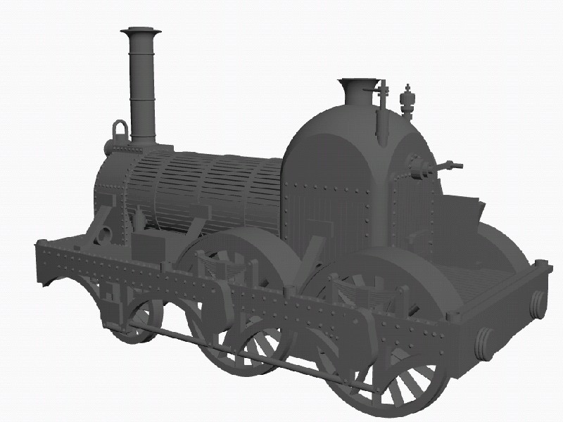 GWR Broad Gauge Leo Class Locomotive 