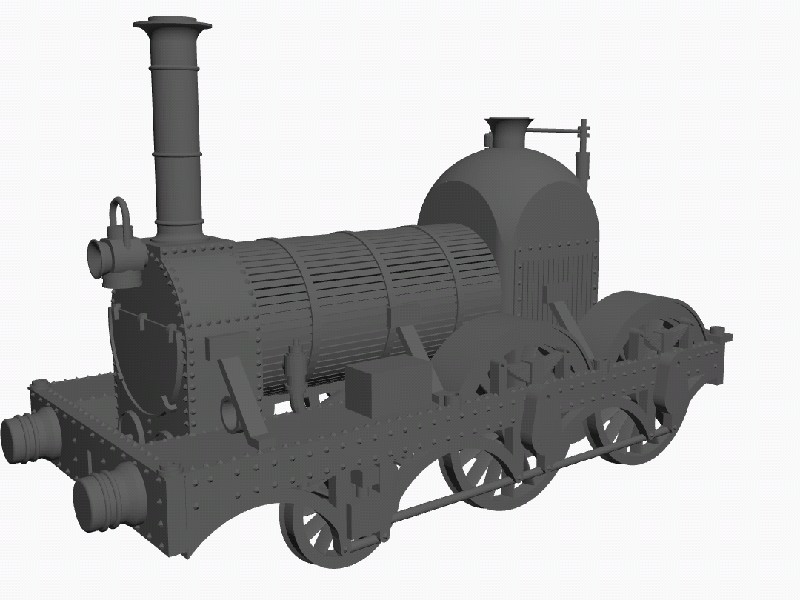 GWR Broad Gauge Leo Class Locomotive 