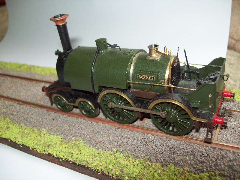 SDR broad gauge 4-4-0T locomotive Rocket model