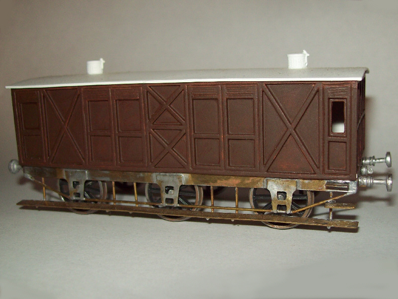 GWR Broad Gauge Revised Std Luggage Van