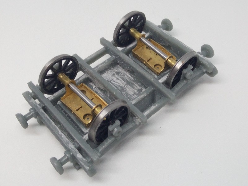 Broad Gauge Wooden Carriage Truck