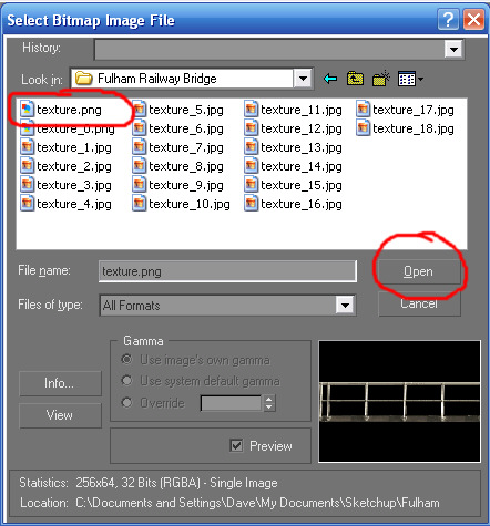 Select Texture2 in Gmax