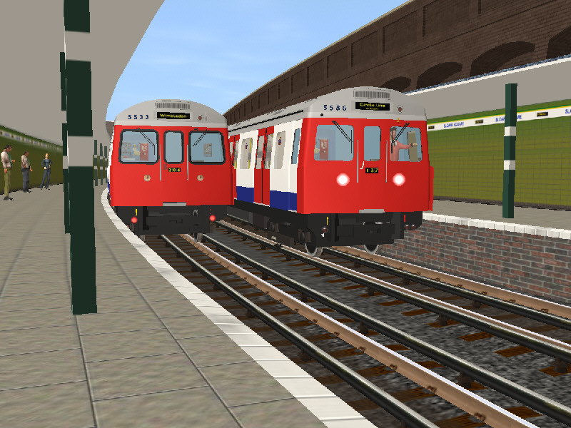 London Underground Refurbished C Stock in Trainz