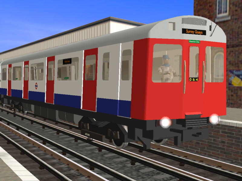 London Underground D78 stock in Trainz