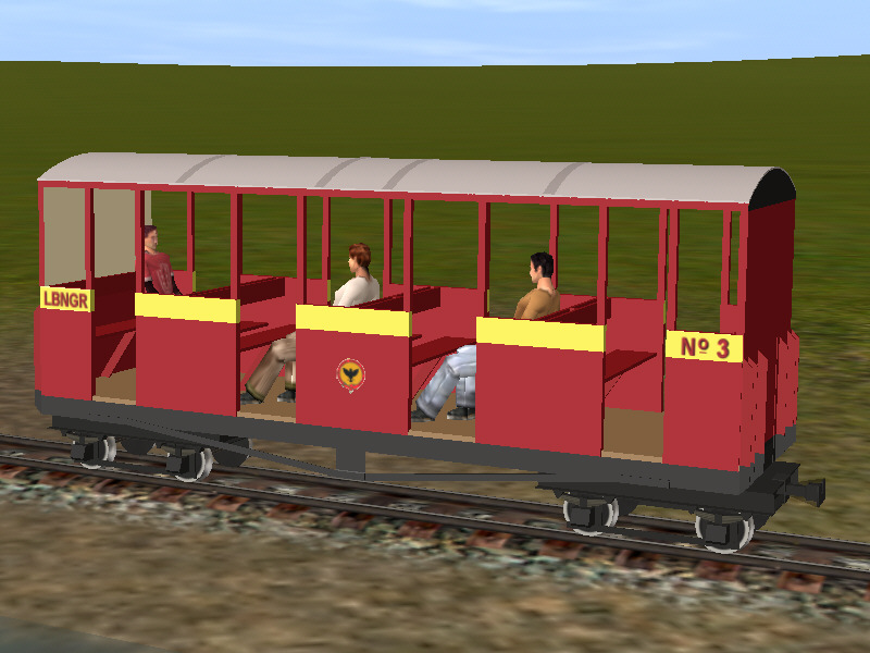LBNGR Coach 3 in Trainz