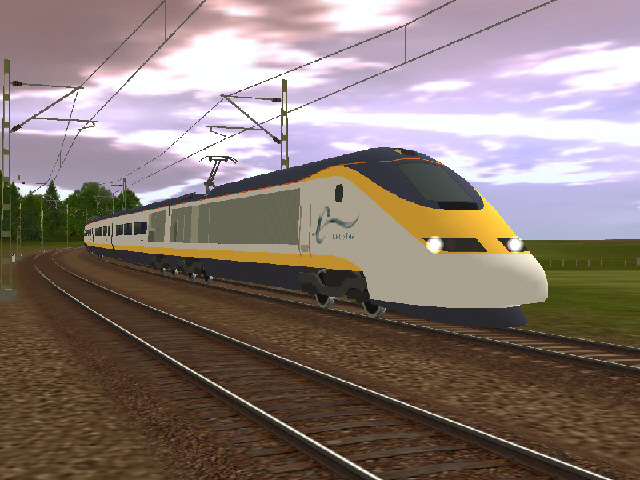 Class 373 Eurostar in Trainz